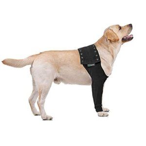 Suitical Recovery Sleeve Dog, Large, Black